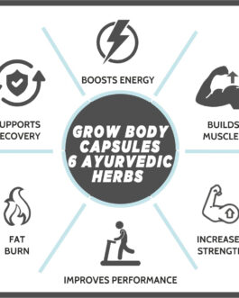 Grow Body Mass Gainer Capsule 60 N